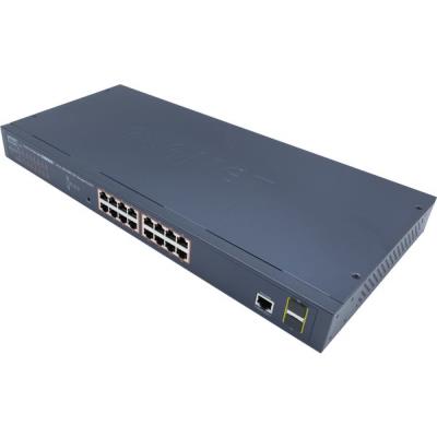 PLANET GS-4210-16P2S Switch 16p Gigabit PoE+ 220W & 2 SFP