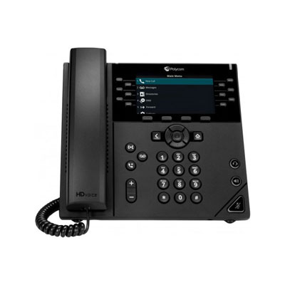 POLY VVX 450 OBi téléphone de bureau IP PoE - 12 lignes SIP