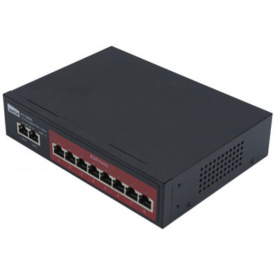 STONET P110GC Switch 10p Gigabit dont 8 PoE+ 120W