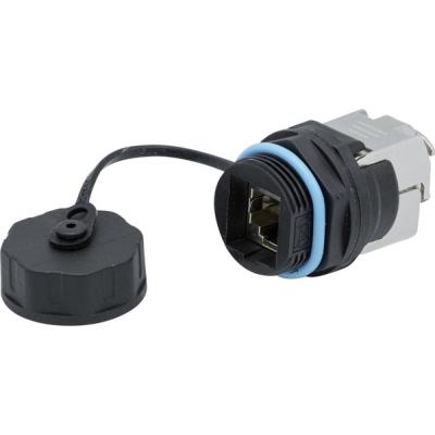 EMBASE RJ45 CAT.6 ETANCHE AVEC BOUCHON