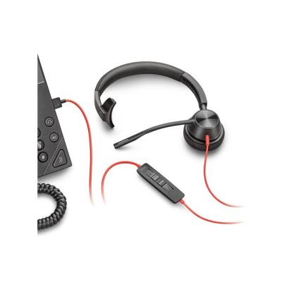 POLY Blackwire BW3315 casque USB-C/A + Jack - 1 écouteur