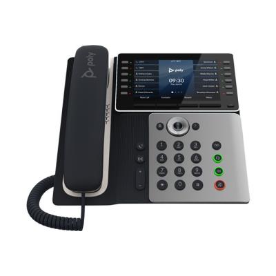 POLY EDGE E550 téléphone IP PoE USB-C-WiFi BT 12 lignes SIP