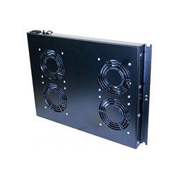Unité 19 4 ventilateurs pour baie réseau et baie serveur