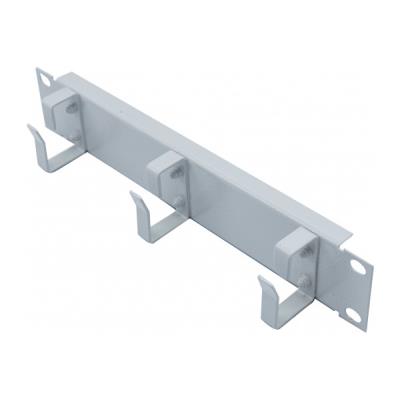 EKIVALAN Panneau passe-câbles 10, 1U, 3 anneaux