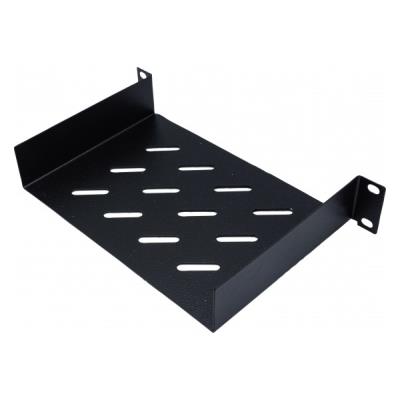 EKIVALAN Etagère fixe 10, 1U, prof. 150mm, noire