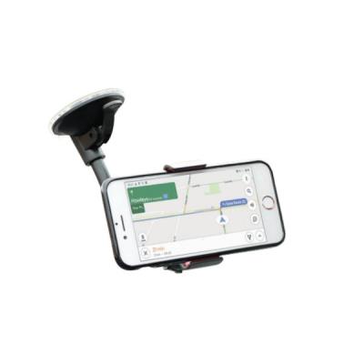 Universal Car Flexible Suction Mount with Smartphone Clip