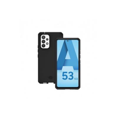 SPECTRUM Case for Galaxy A53 - Solid Black Mat - Soft bag