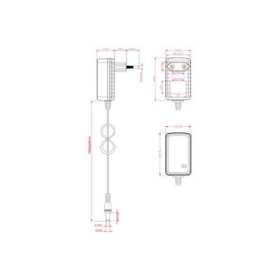 Bloc d alimentation 12 V 2 A - Jack 5,5 x 2,1 mm