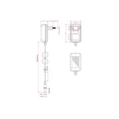 Bloc d alimentation 5 V 2 A - Jack 5,5 x 2,5 mm