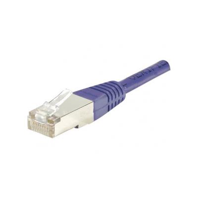 Cordon RJ45 catégorie 6 F/UTP violet - 0,15 m