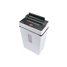 DESTRUCTEUR DOCUMENTS & CB 6 FEUILLES / 21 LITRES - BLANC