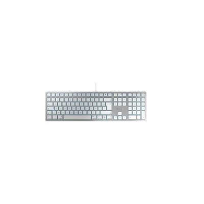 CHERRY Clavier KC 6000C FOR MAC USB Type-C argent/blanc