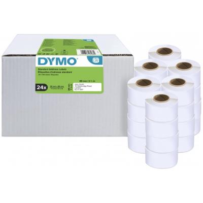 DYMO Labelwriter étiquettes 28x89mm-blanc 24 rouleaux de 130