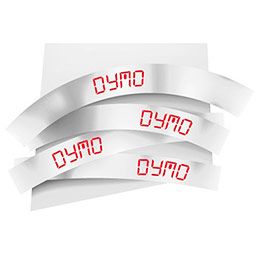 Ruban 19MM rouge sur blanc pour labelmanager 350/450/300/400