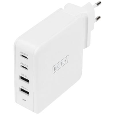 DIGITUS Chargeur secteur universel USB, 4 ports, USB-C/USB-A