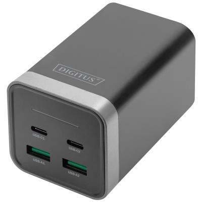 DIGITUS Chargeur USB universel, 4 ports, 150 Watt GaN