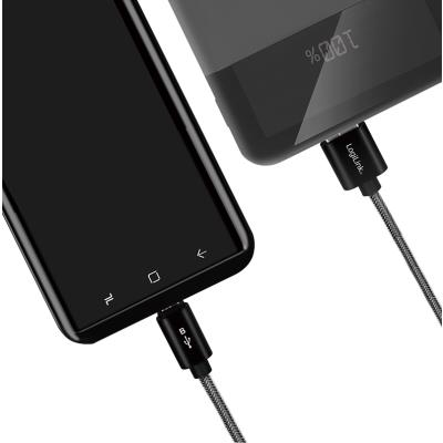 LogiLink Câble de charge & données, USB-micro USB mâle, 1,0m