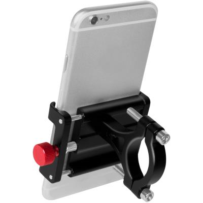 LogiLink Support de smartphone pour vélo, fixe, noir/rouge