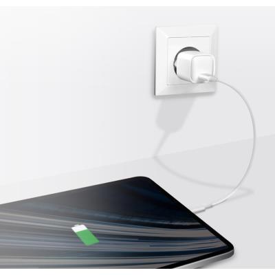 LogiLink Adaptateur de prise USB, 1x USB-C PD, 20 W, blanc