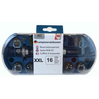 IWH Coffret d'ampoules de rechange de voiture H7, 16 pièces