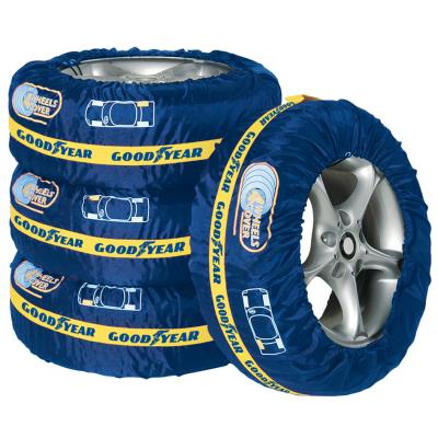 GOODYEAR Kit de housses de protection pour pneus, 4 pièces