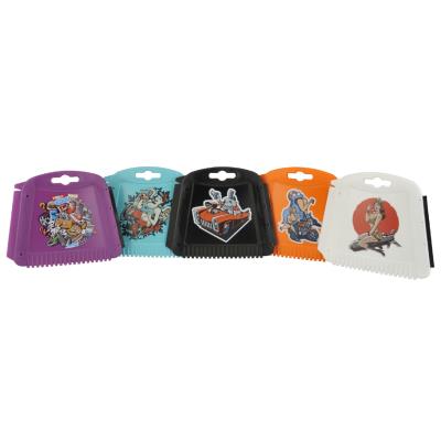 NIGRIN Gratte-givre Trapèze, avec motif, assorti