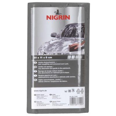 NIGRIN Eponge universelle pour voiture Jumbo, gris