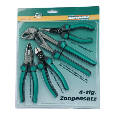 BRÜDER MANNESMANN Kit de pinces, 4 pièces