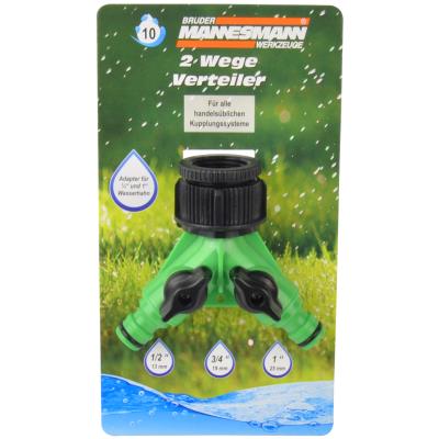 BRÜDER MANNESMANN Sélecteur 2 circuits avec nez de robinet