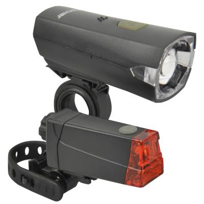 FISCHER Kit d'éclairage LED pour vélo 20 Lux