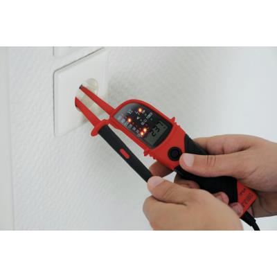 HEYTEC Testeur de tension, pour 12 - 690 Volt, avec lumière