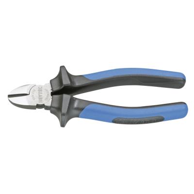 HEYTEC Pince coupante diagonale, forme suédoise, bleu / noir