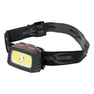 ANSMANN Lampe frontale LED HD200B, 200 Lumen, IP44