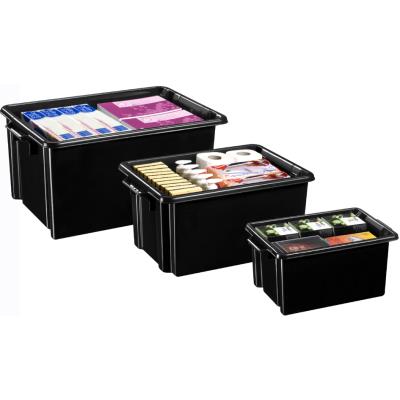 CEP Bac de rangement Jumbo strata, 48,5 litres, noir