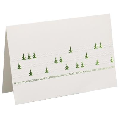 RÖMERTURM Carte de Noël 'Noël en forêt'