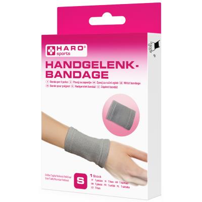 HARO Bandage sportif 'Poignet', taille: M, gris