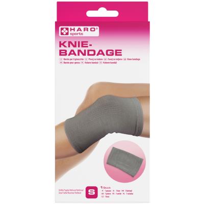 HARO Bandage sportif 'Genou', taille: S, gris