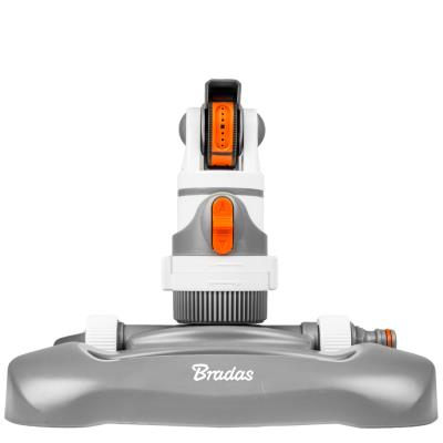 Bradas Arroseur circulaire WHITE LINE, 4 fonctions,sur socle