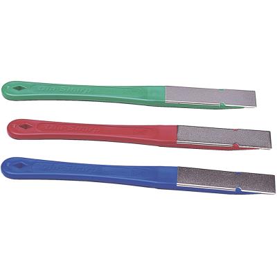 DMT Kit de limes plates diamant Dia-Sharp, kit de 3