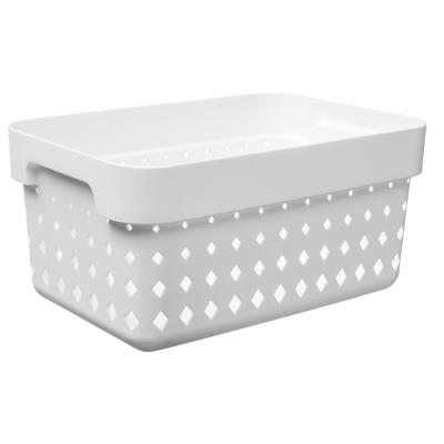 plast team Bac de rangement SEOUL BASKET S, orange foncé