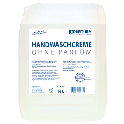 DREITURM Crème lavante pour mains, neutre, 10 litres