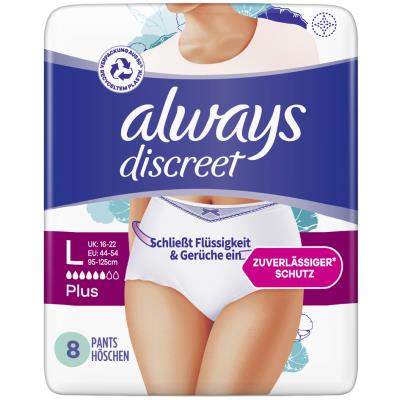 always discreet Culotte pour incontinence Plus, taille: M