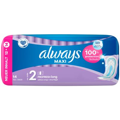 always Serviette hygiénique maxi ProFresh Long