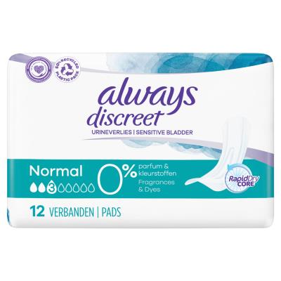 always discreet Serviette pour fuites urinaires Normal O%