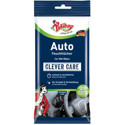 Poliboy Lingettes humides voiture Staubmeister, 20 pièces