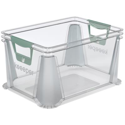 keeeper Boîte de rangement 'luis', 20 litres, transparent