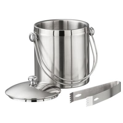 APS Seau à glaçons, acier inoxydable, 1 litre