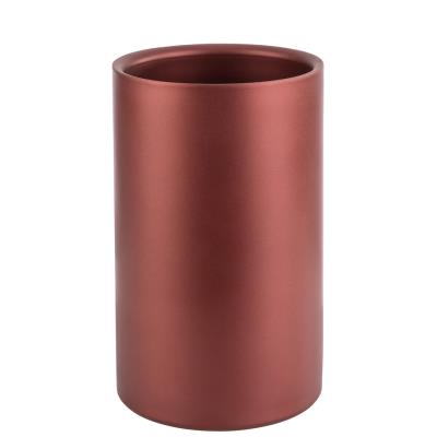 APS Rafraîchisseur de bouteille, acier inoxydable, rouge