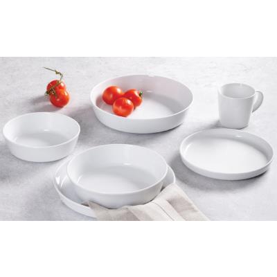 Ritzenhoff & Breker Assiette plate 'MALMÖ BLANC', 260 mm