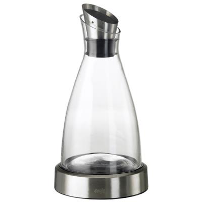 emsa Carafe fraîcheur FLOW, 1 litre, verre/acier inoxydable